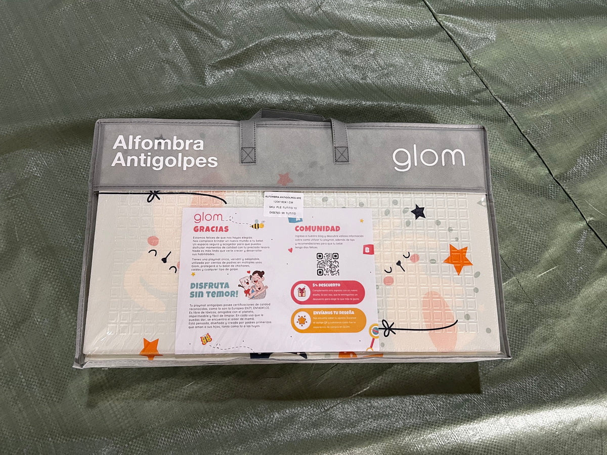 Mi Tutito - Alfombra bebé infantil plegable