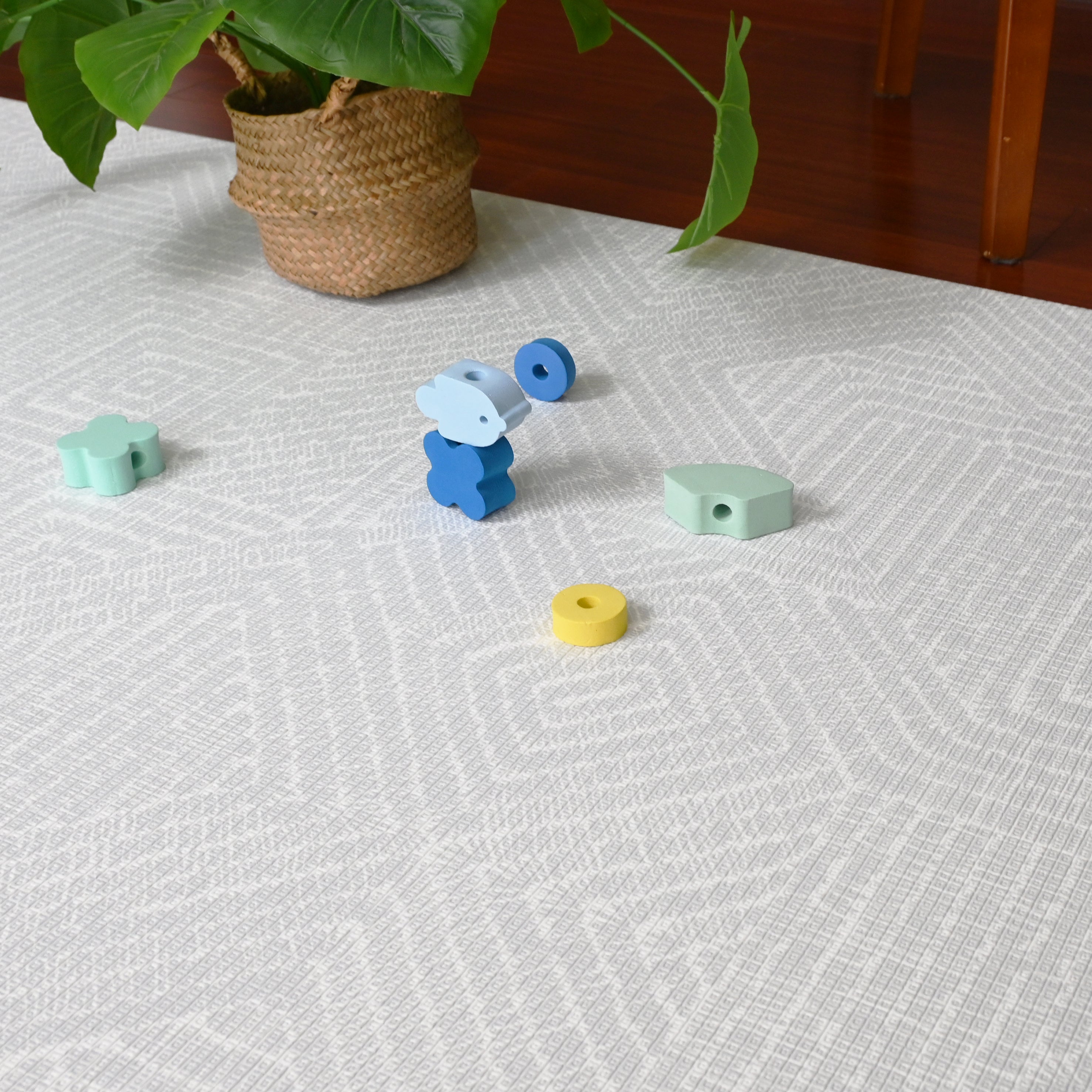 Aqua (15mm) - On Roll Premium 140x200cm