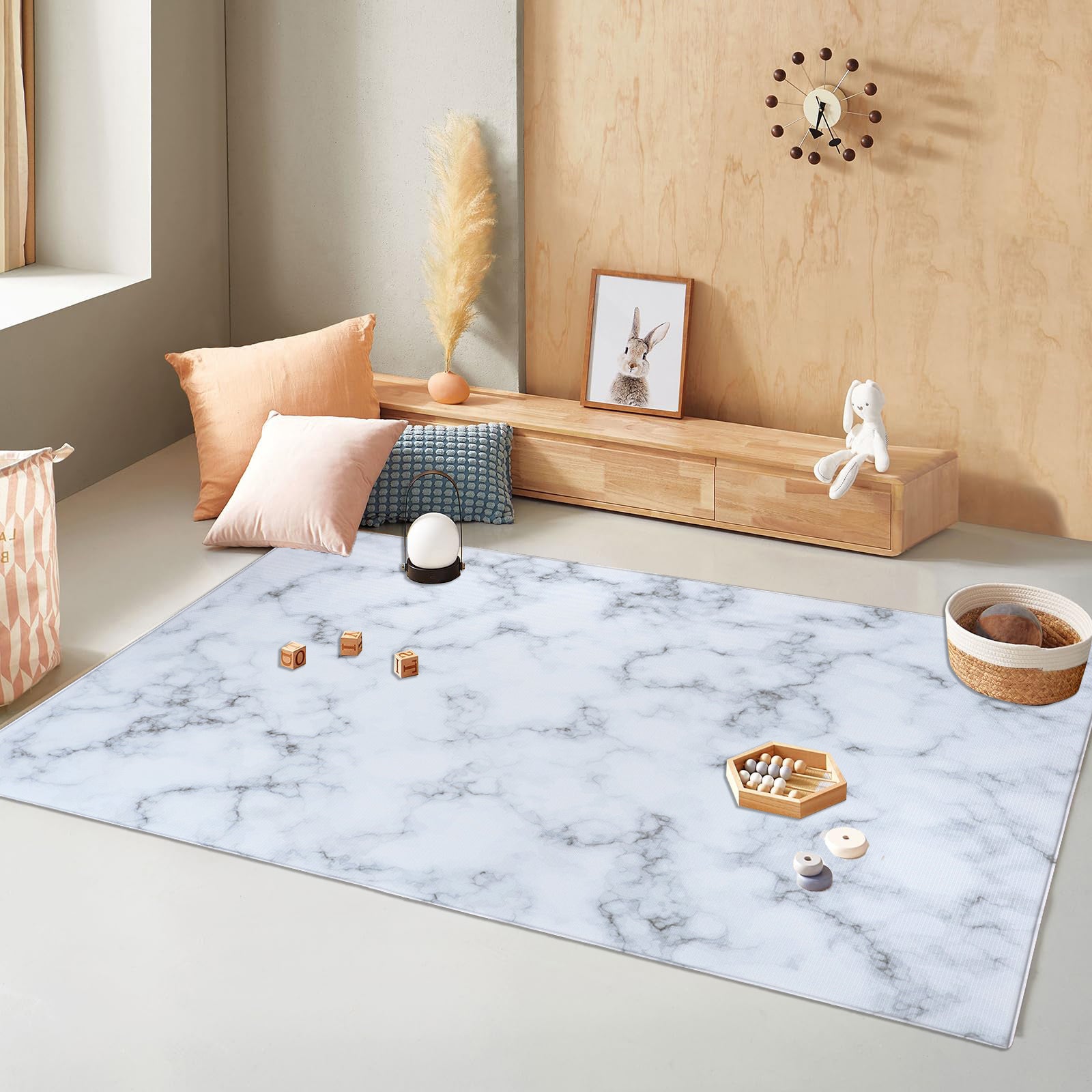 Aqua (15mm) - On Roll Premium 140x200cm