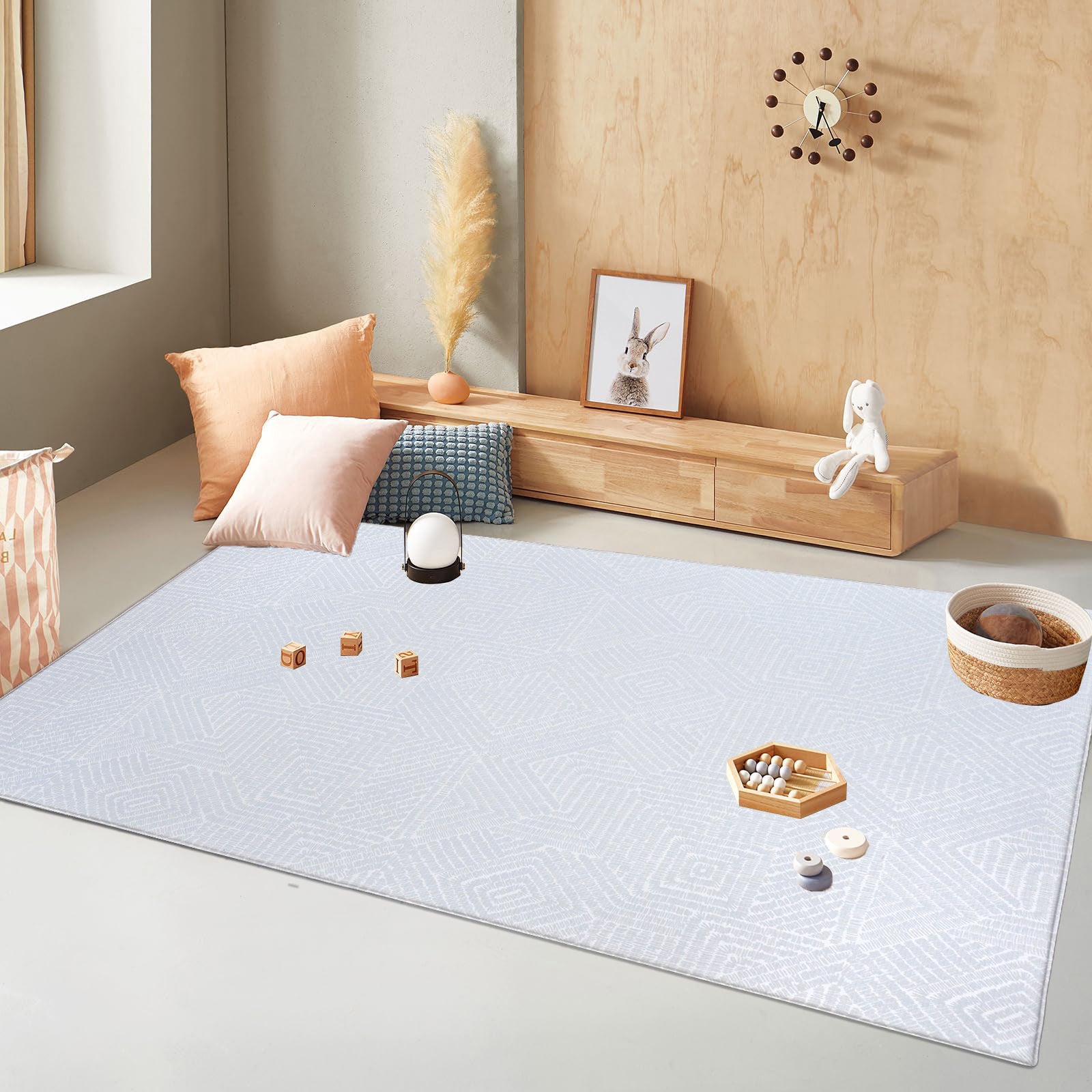 Aqua (15mm) - On Roll Premium 140x200cm