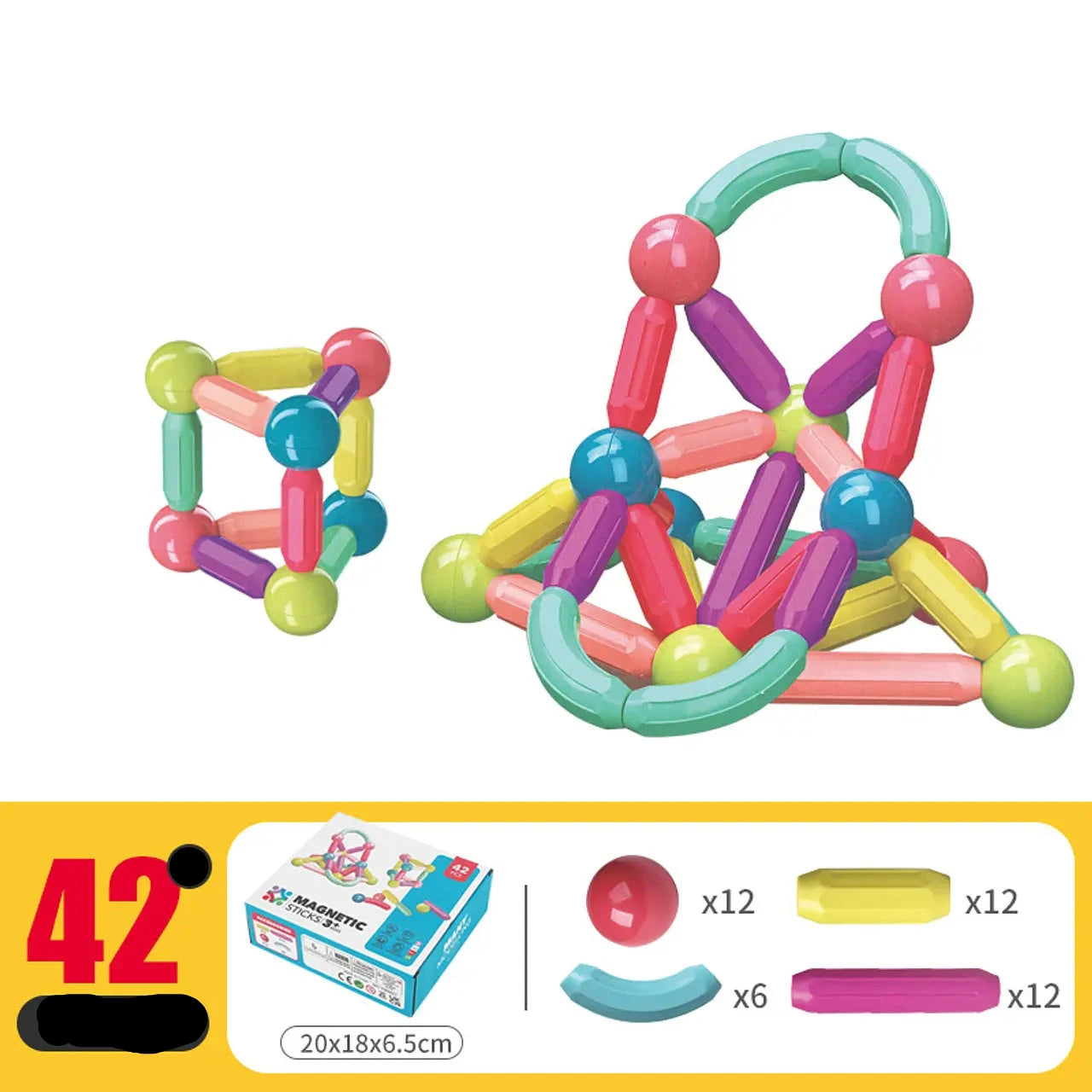 Set Tubos Magnéticos