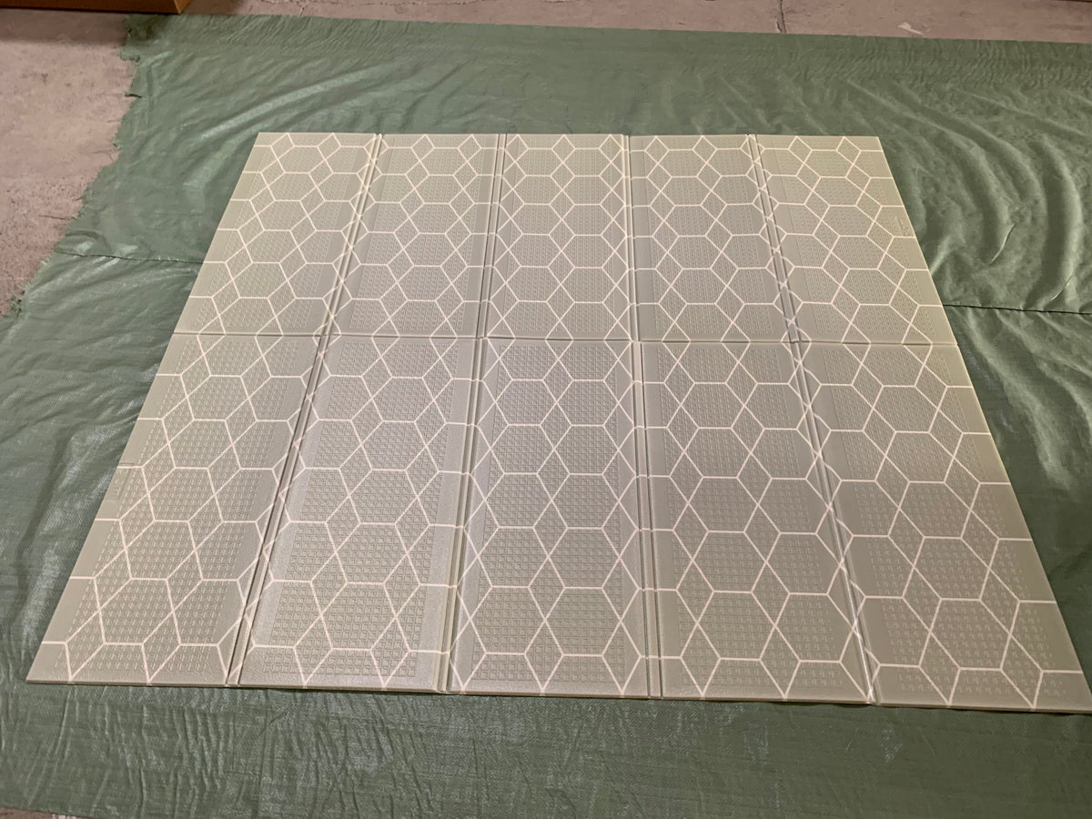 Pack Corral Munod Marino con Alfombra plegable 180x200