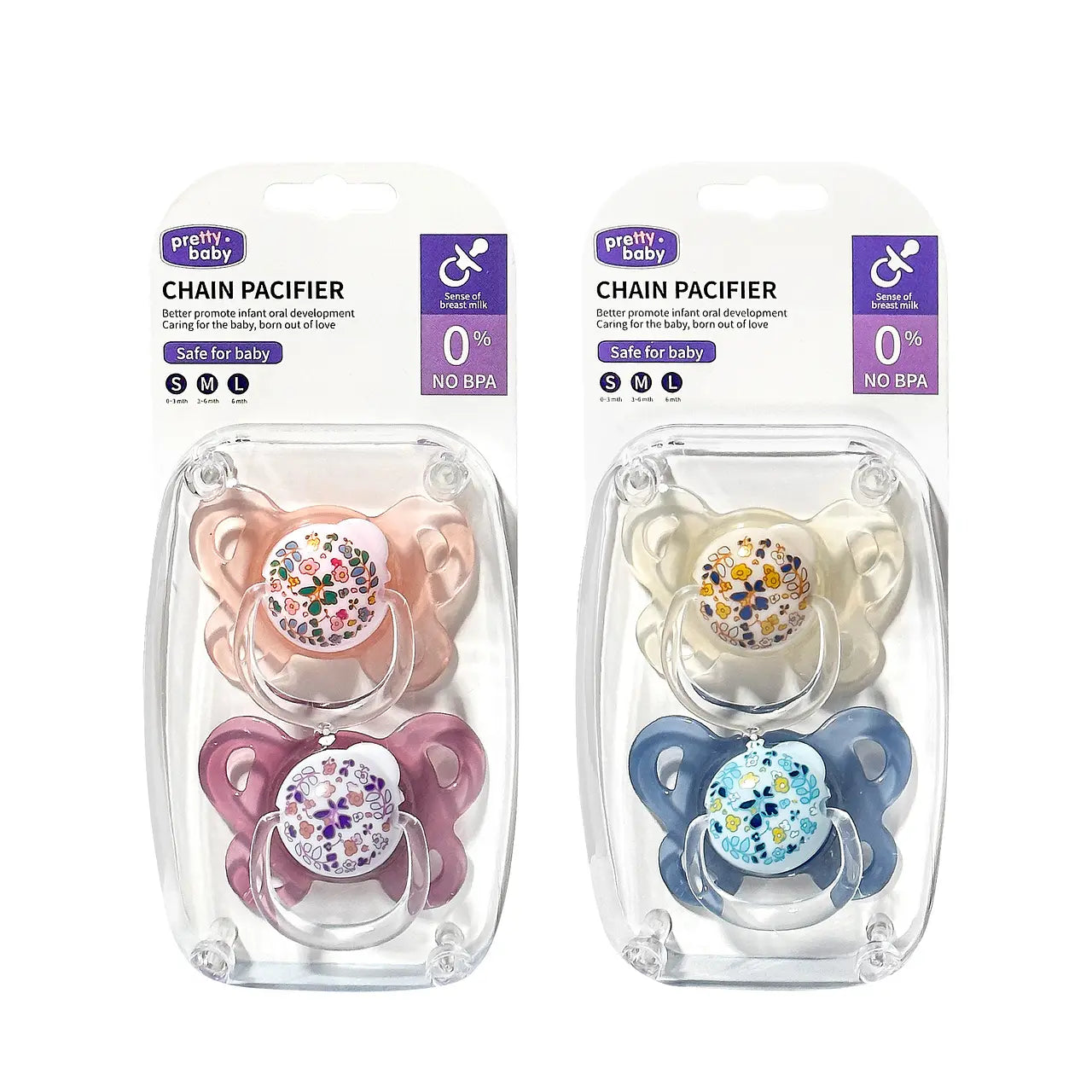 Set 2 Chupetes +6 meses