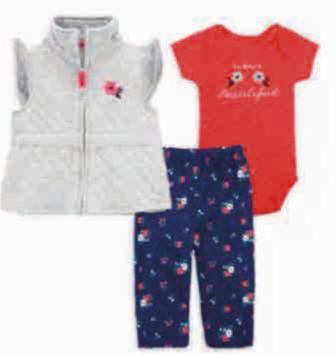 Conjunto Niña Flores