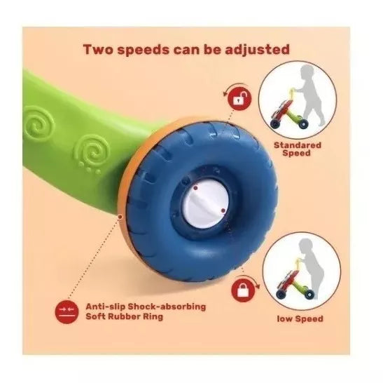 Caminador bebé con Actividades Didácticas 2 en 1