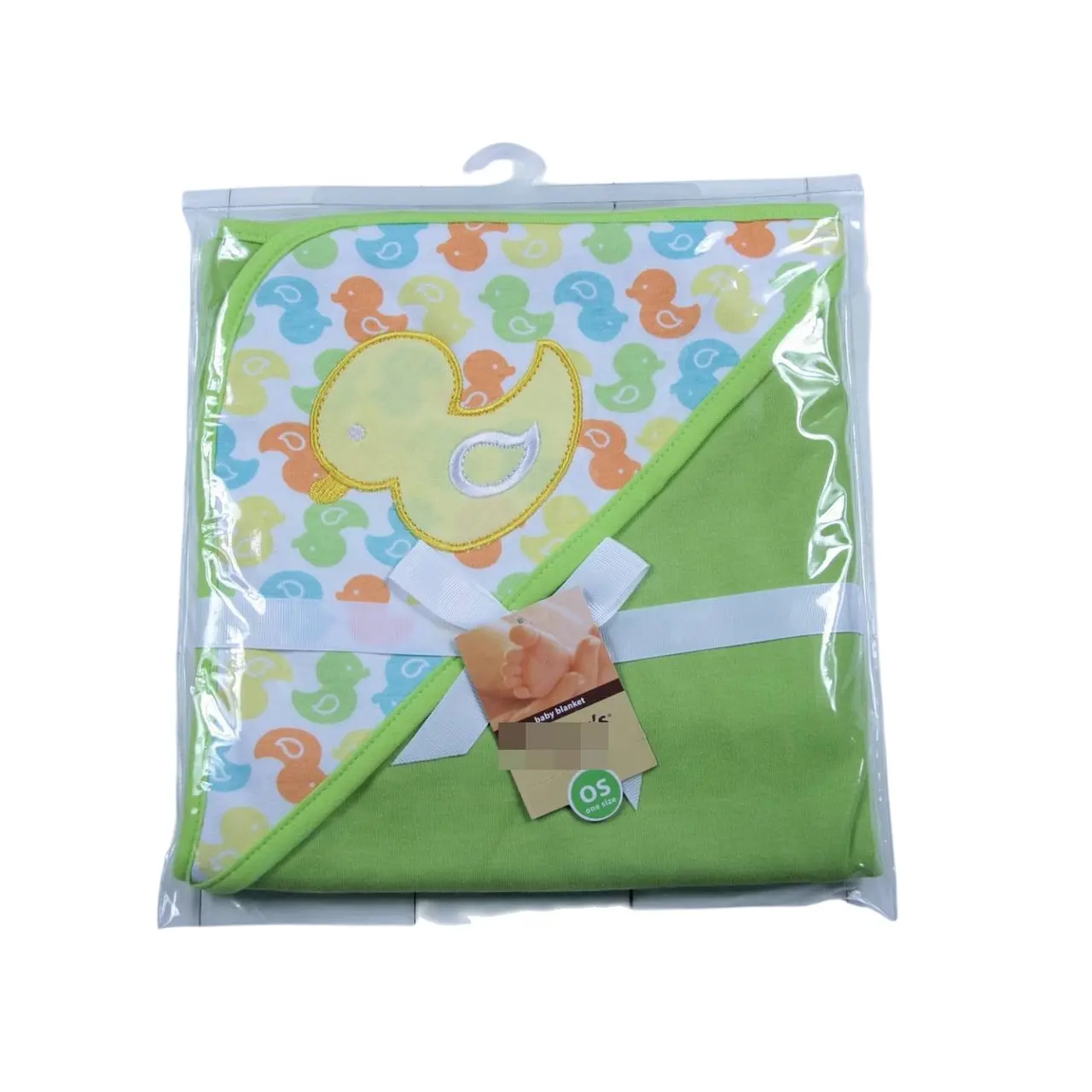 Mantita algodón con capucha