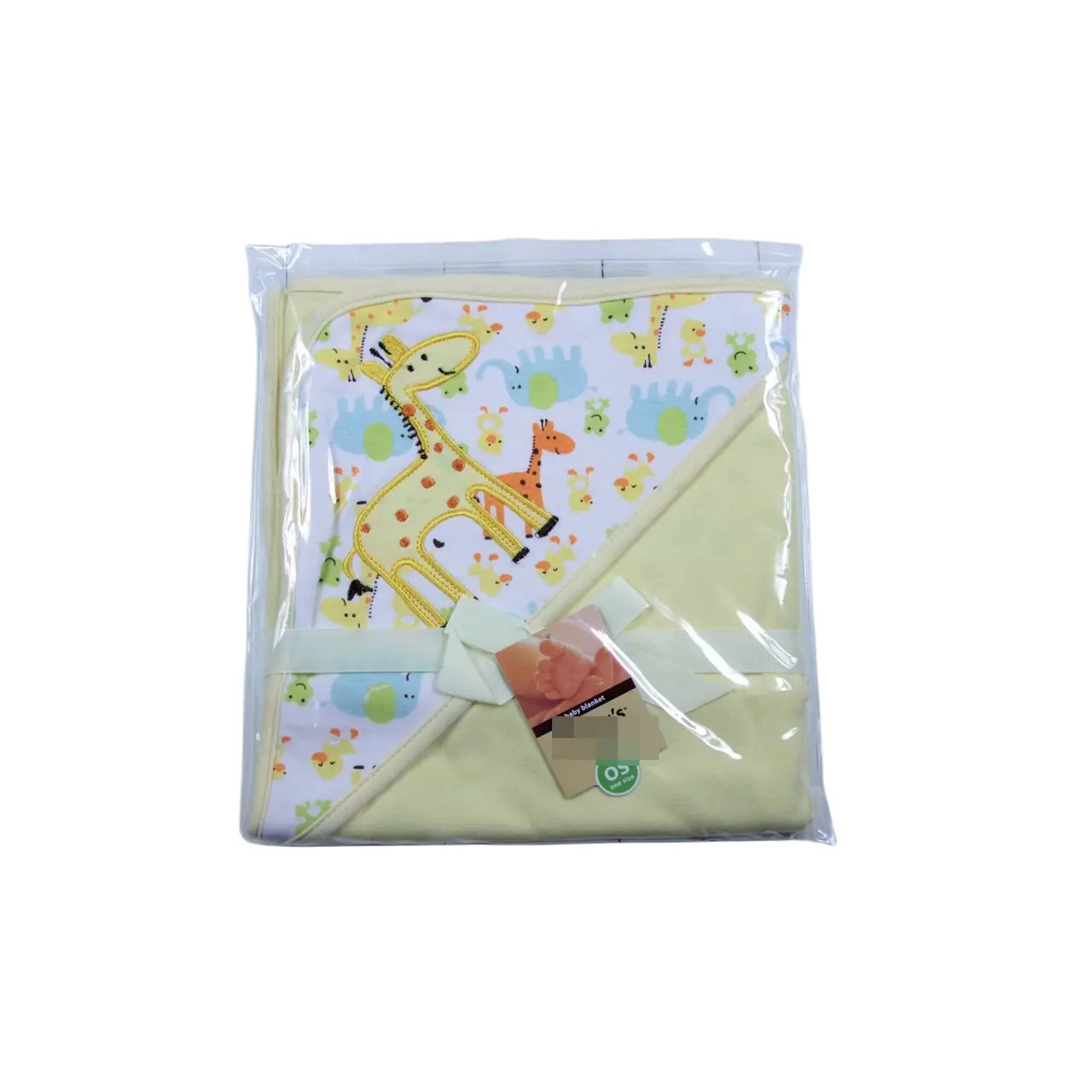 Mantita algodón con capucha