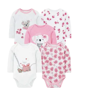 Set 5 Bodys Manga Larga Koala
