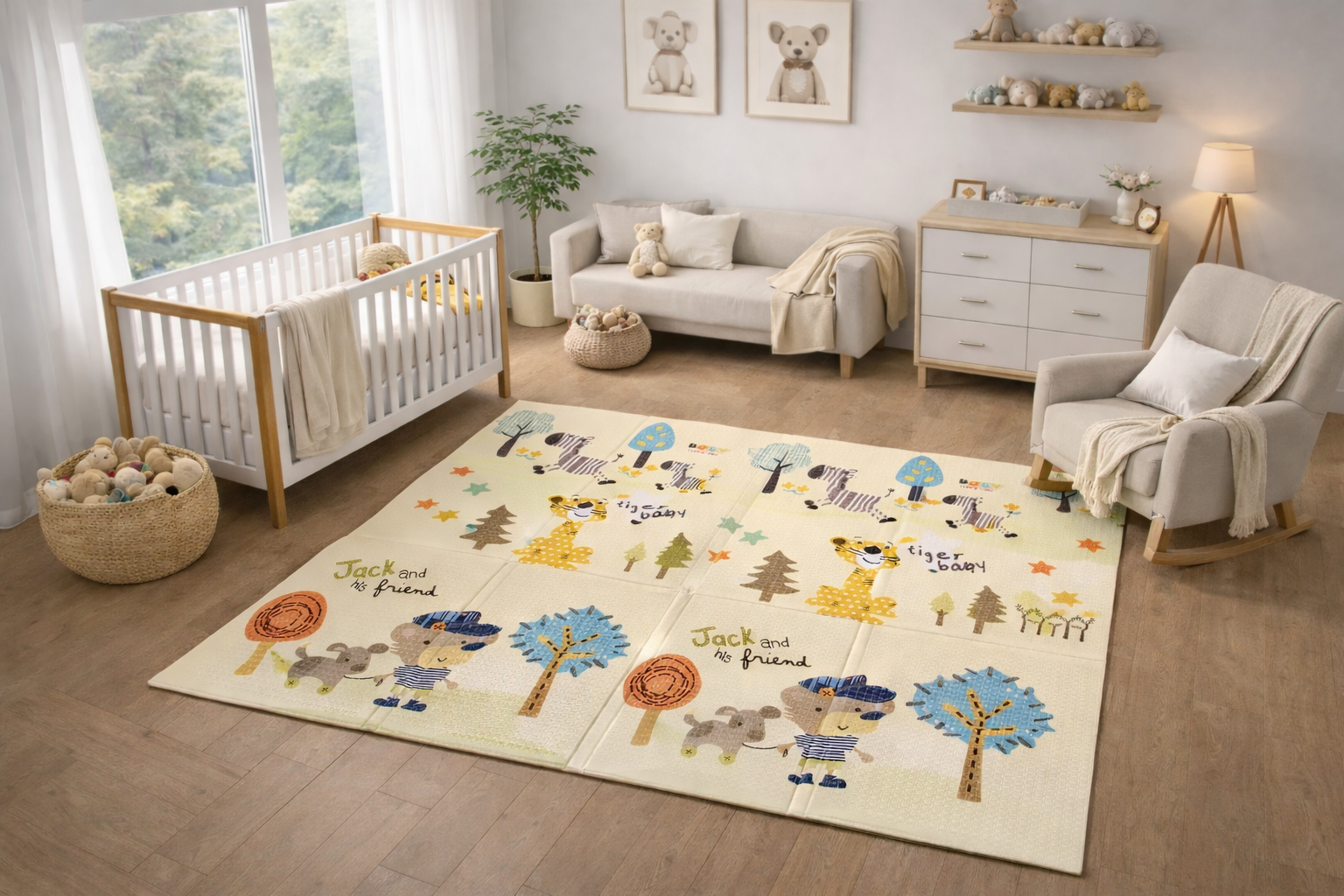 Tiger (20mm grosor) - Plegable 180x200cm