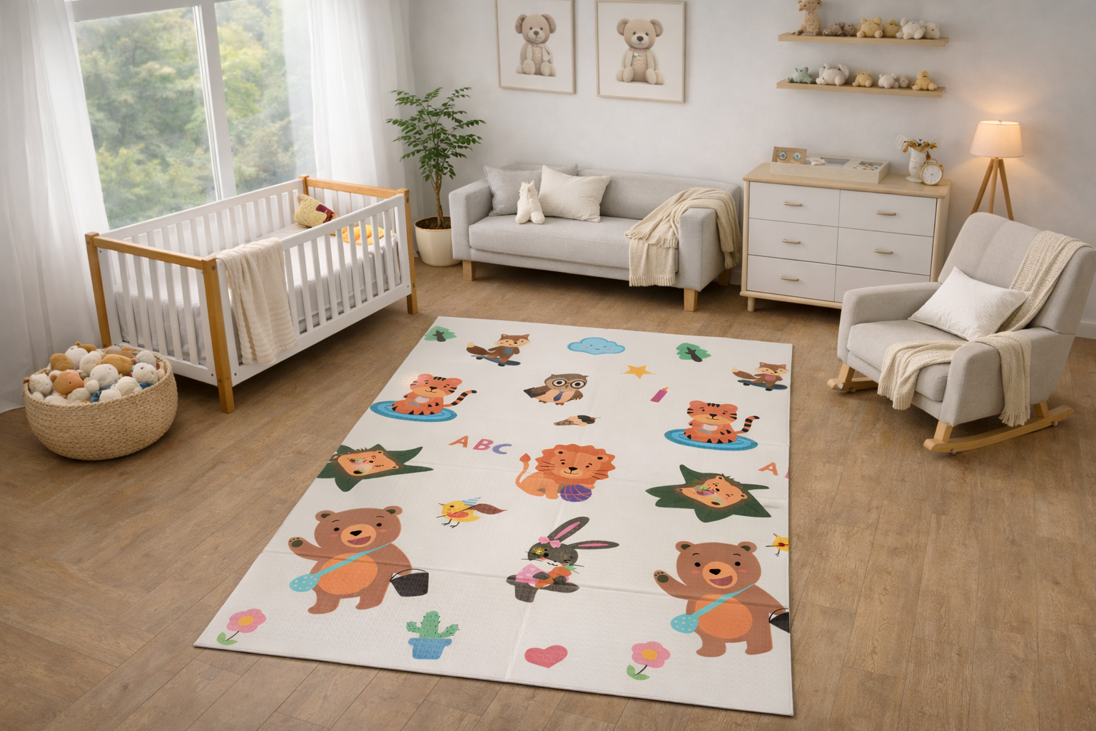 Forest (10mm grosor) - Plegable 120x180cm