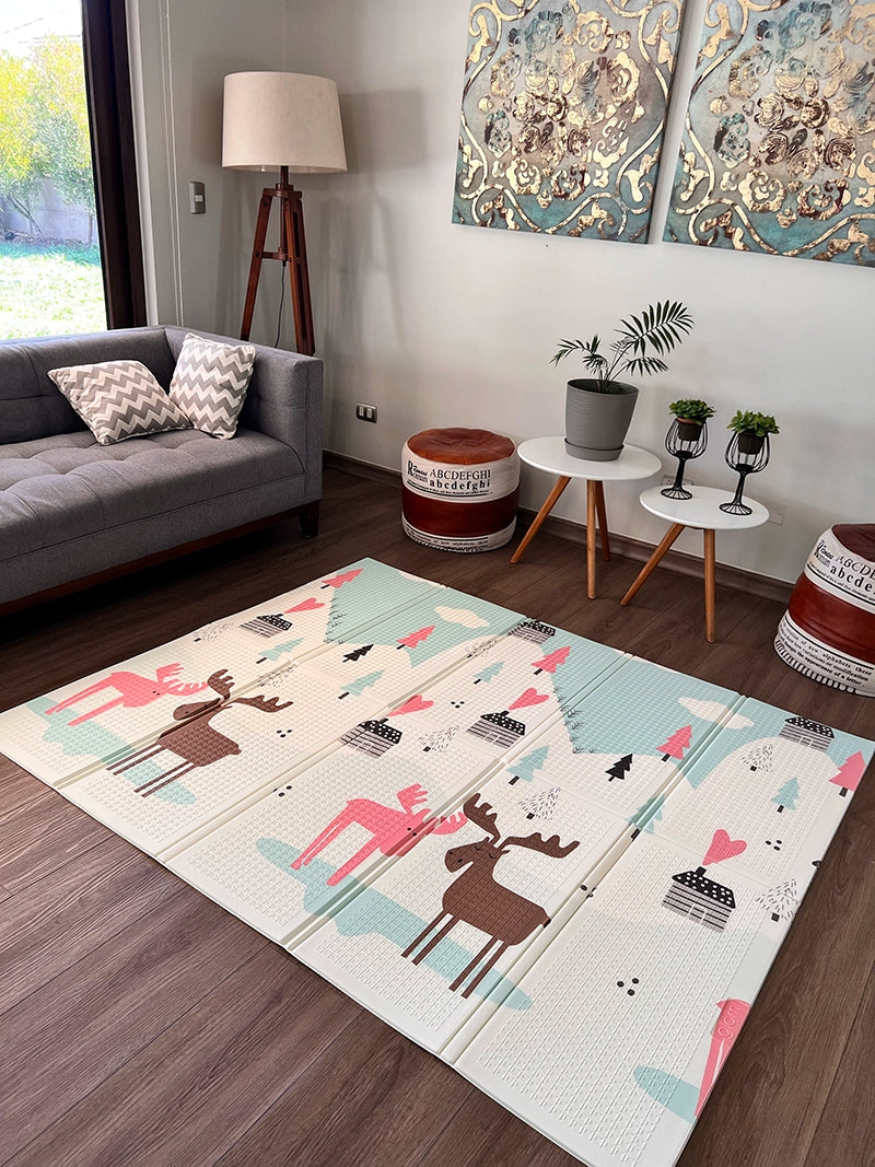 Pack Corral Mundo Marino con Alfombra Plegable 150x180x1 cm