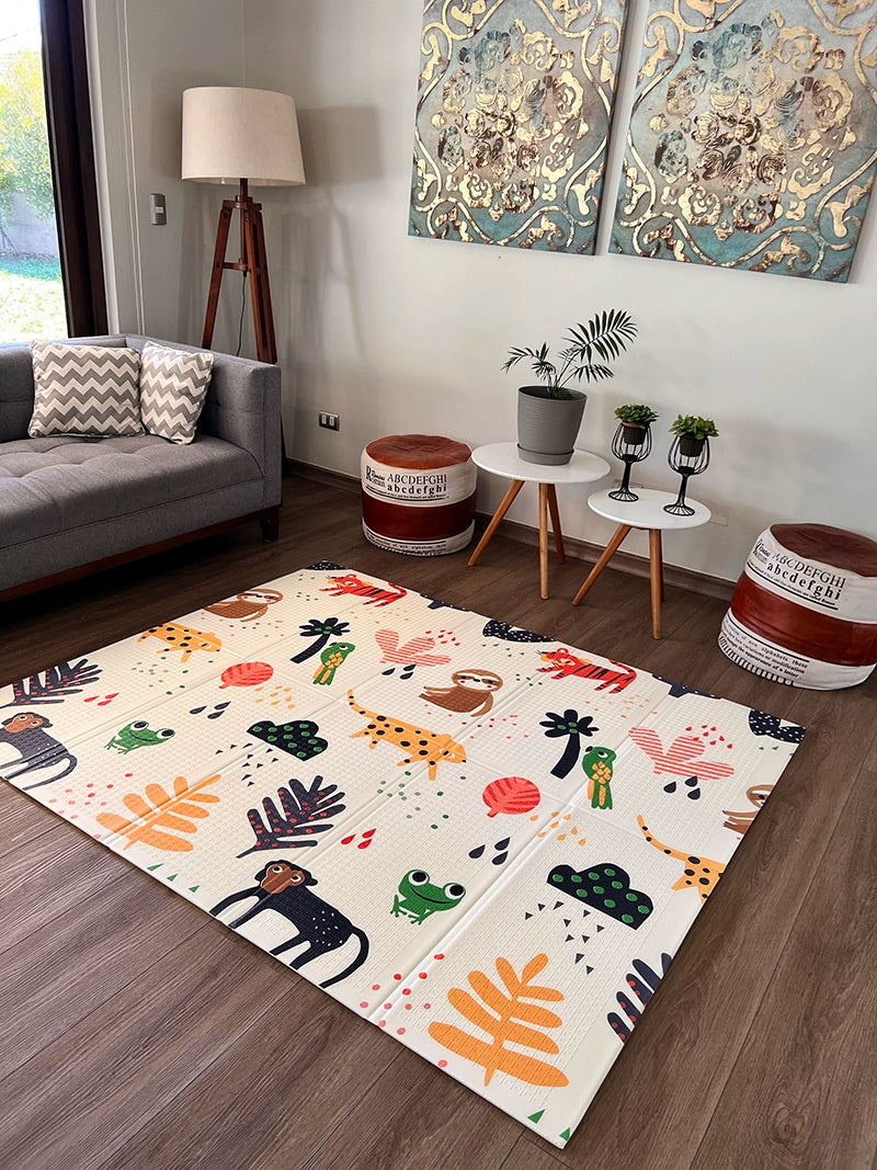 Pack Corral Mundo Marino con Alfombra Plegable 150x180x1 cm
