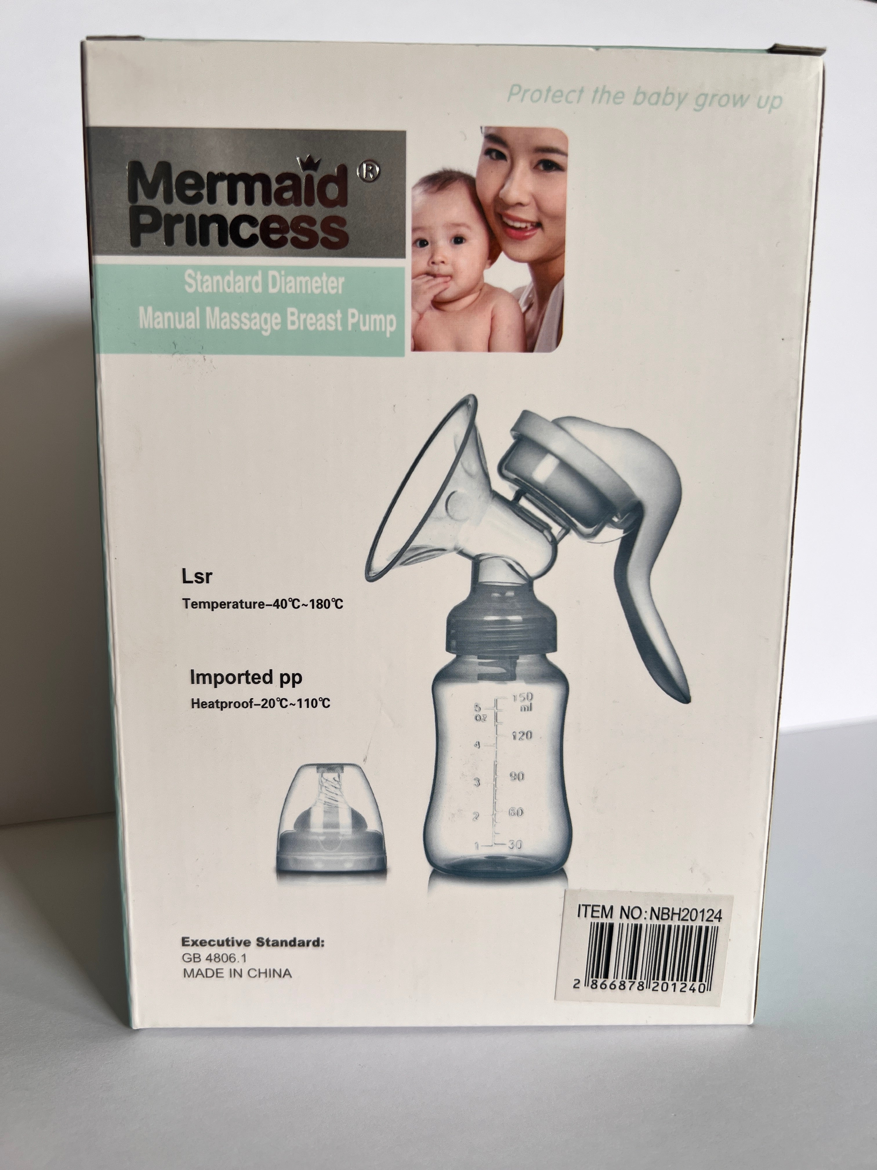 Extractor de leche manual 150ml