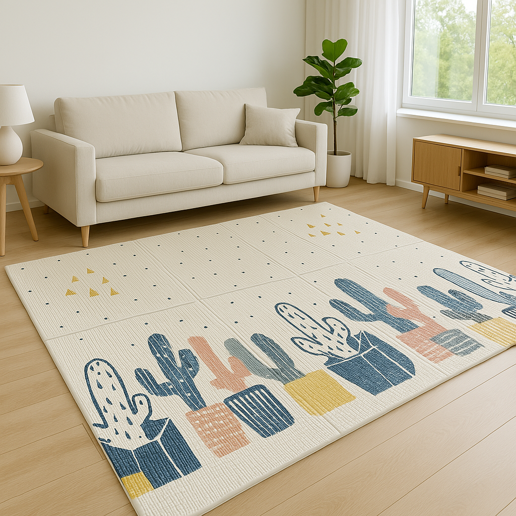 Pack Corral Astronauta con Alfombra plegable 180x200