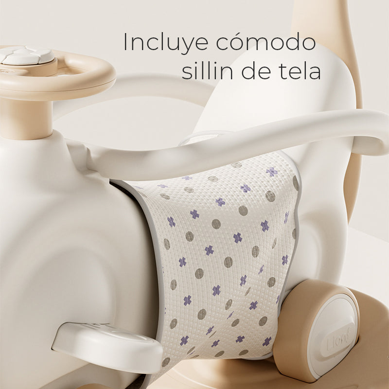 Correpasillos 3 en 1 con música