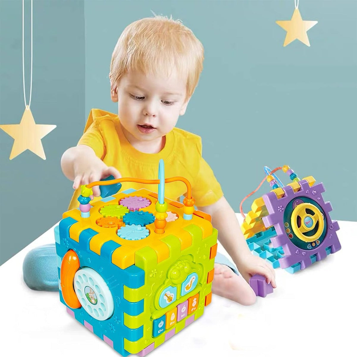 Cubo Armable interactivo 6 en 1
