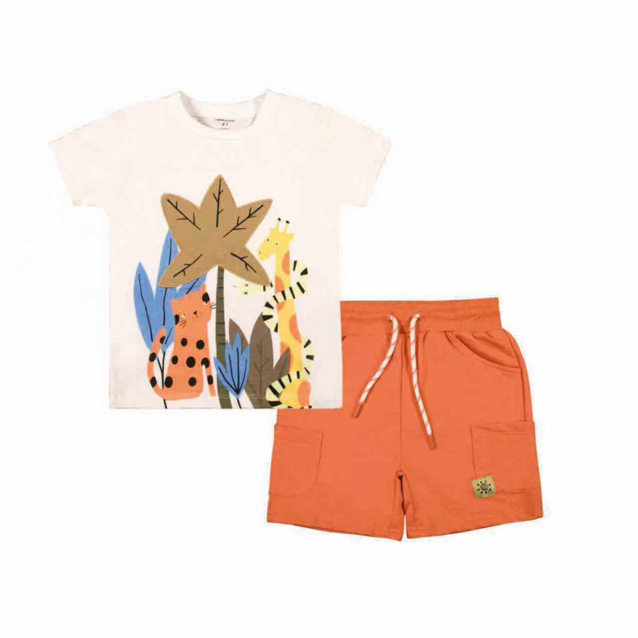 Short y Polera Jirafa Niño