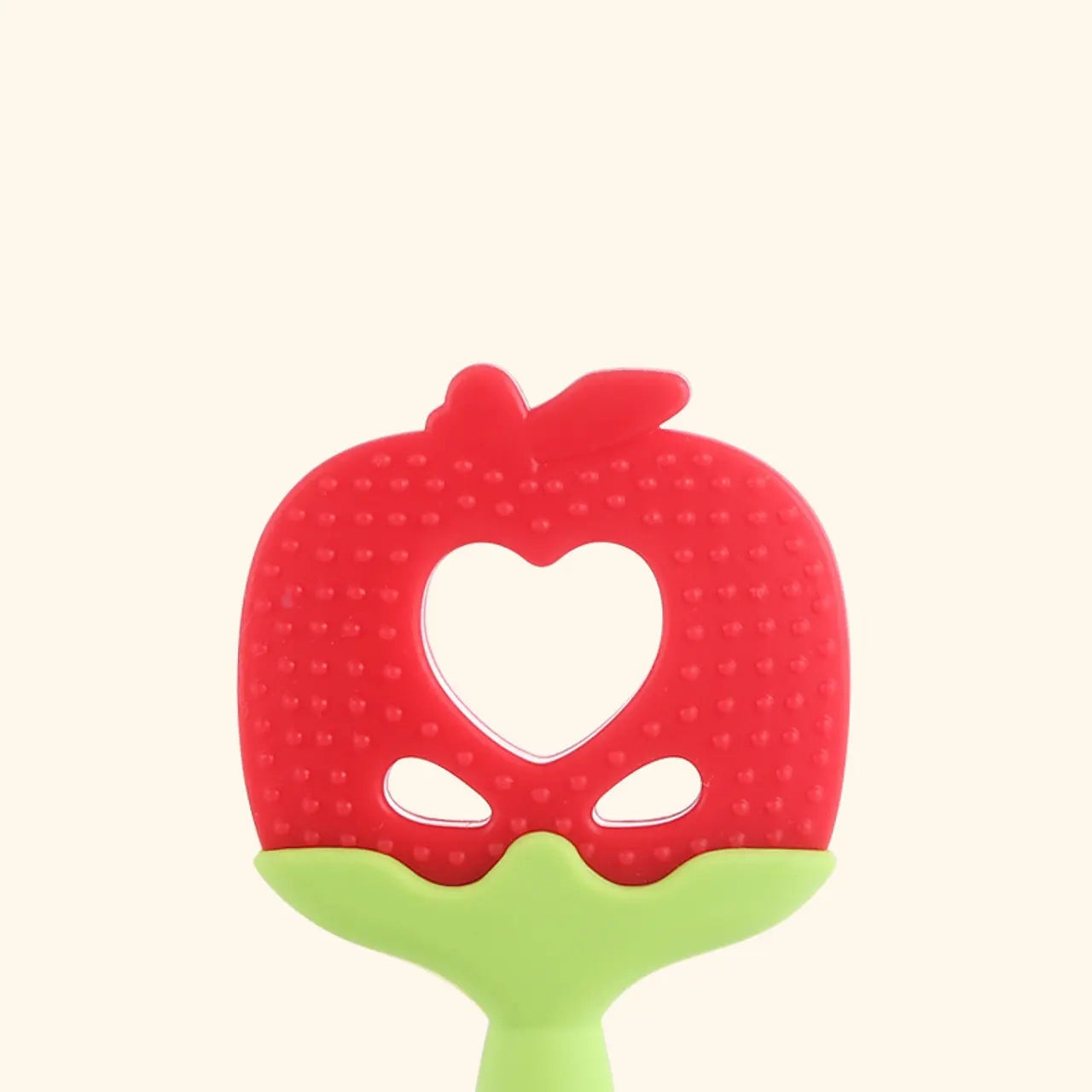 Mordedor silicona diseño frutas para bebé