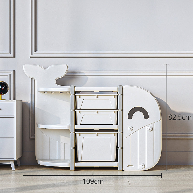 Organizador de juguetes diseño ballena