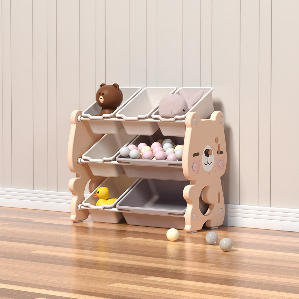 Organizador infantil diseño osito Rosa/Azul