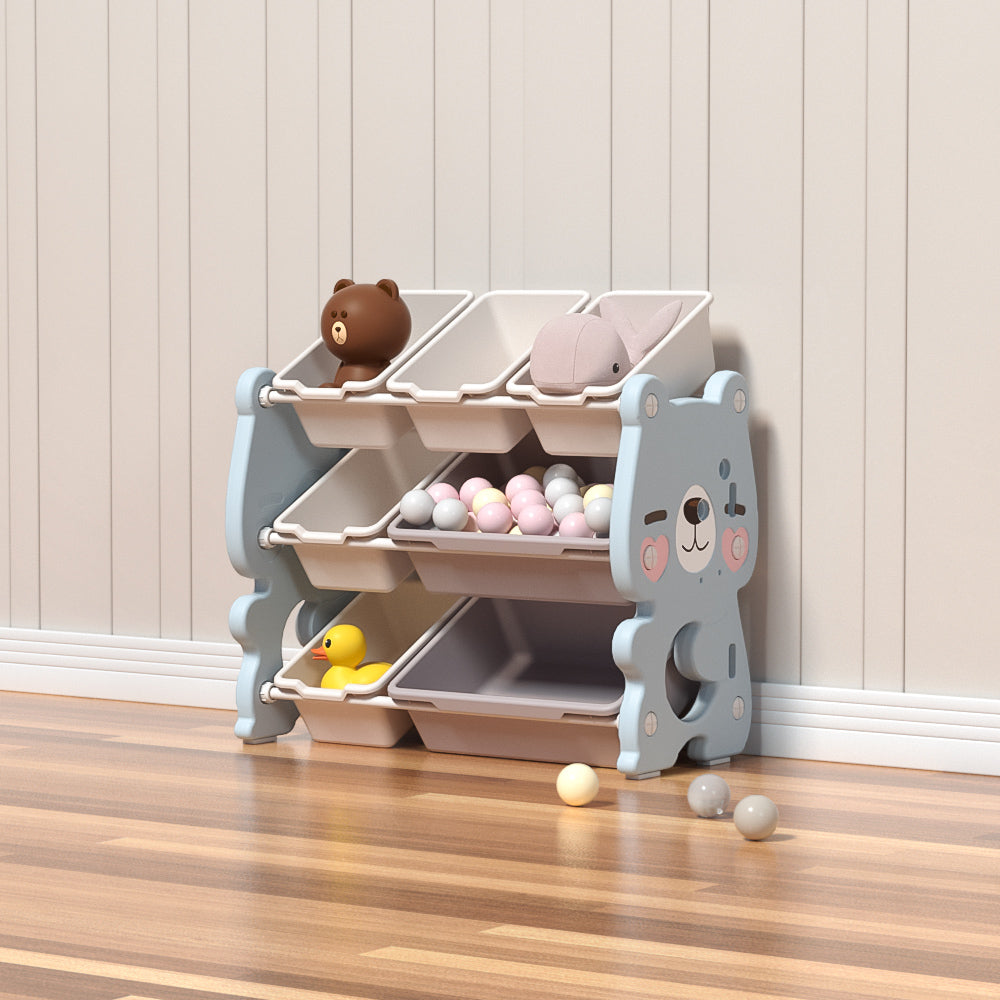 Organizador infantil diseño osito Rosa/Azul