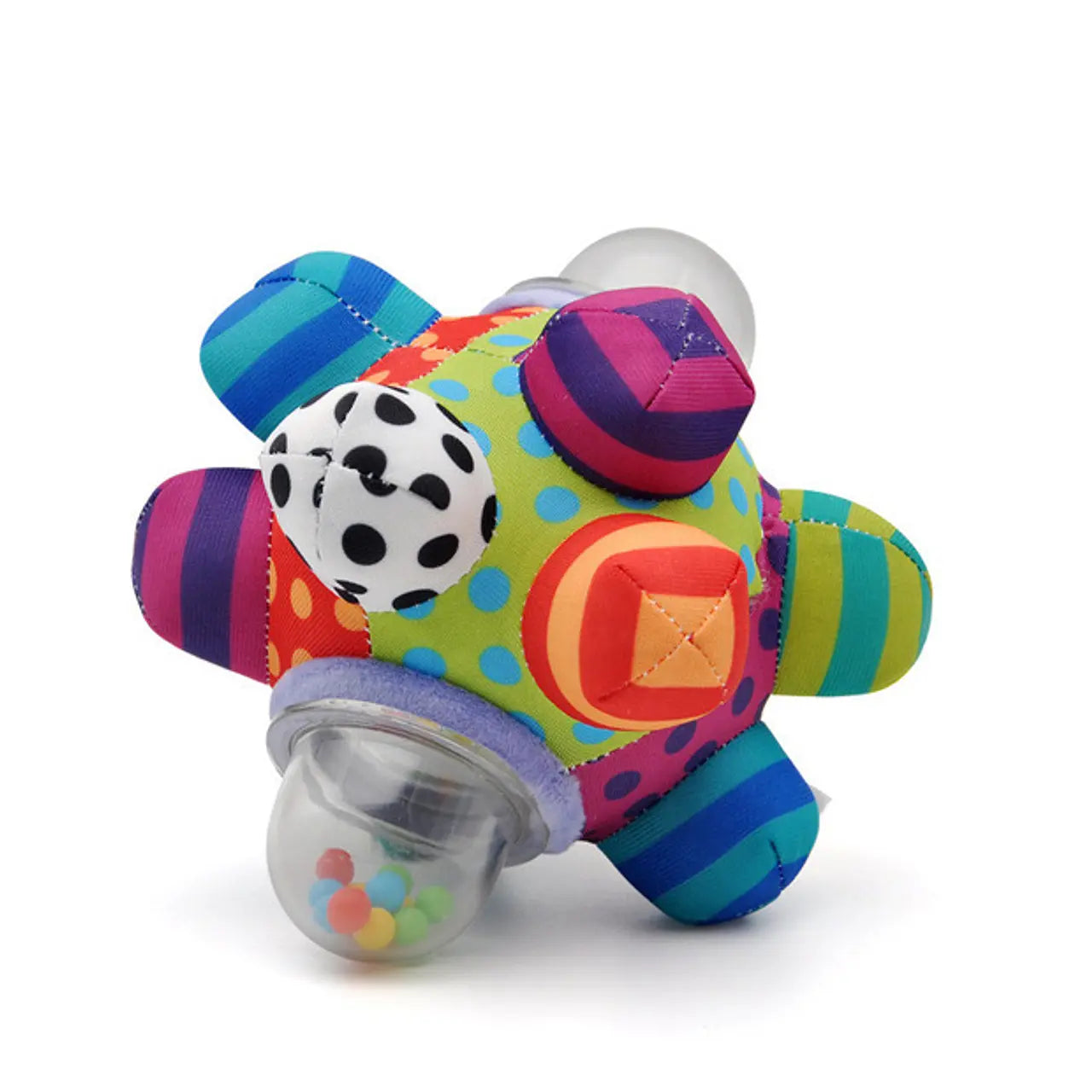 Bola nudos de colores sonajero para bebés - Estimulación Bola nudos de colores sonajero para bebés - Estimulación