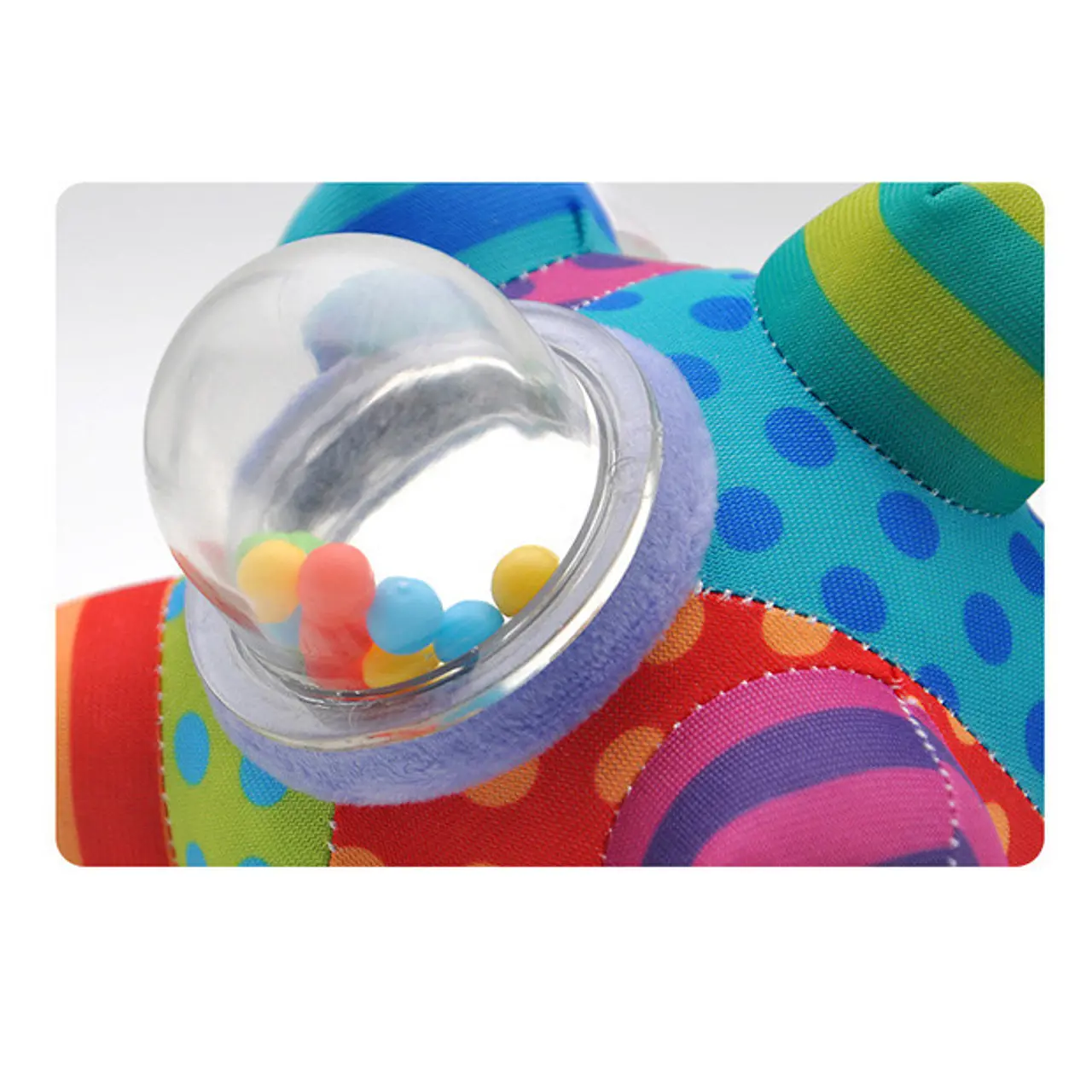 Pelota Sonajero para bebé multicolor