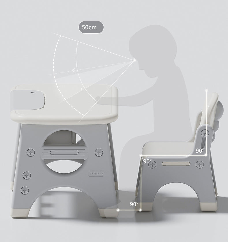 Set de Mesa y Silla Infantil Ergonómica