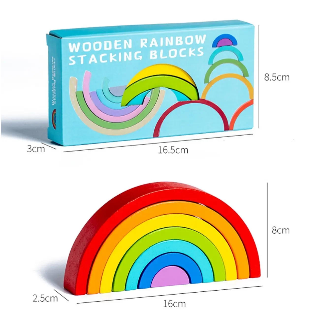 Arcoiris Madera Montessori