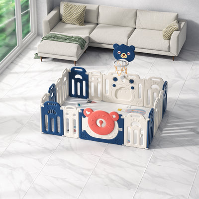 Corral para bebé plegable 150x180cm | Diseño Osito