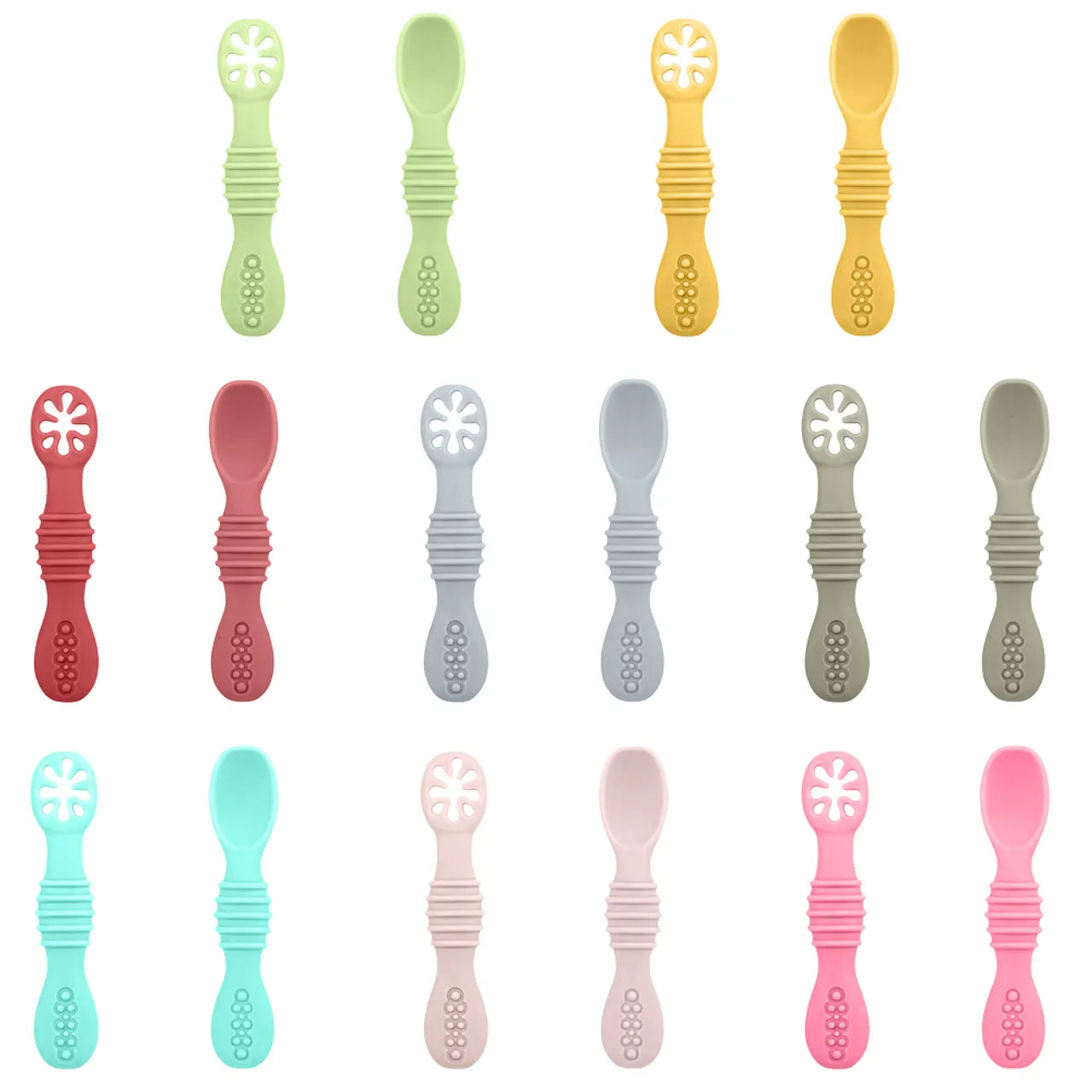 Pack Cucharas Silicona (color aleatorio)