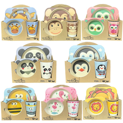 Set Alimentación Bamboo 4 en 1