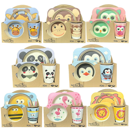 Set Alimentación Bamboo 4 en 1
