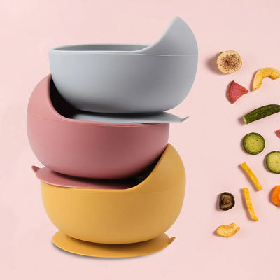 Pote Silicona con ventosa