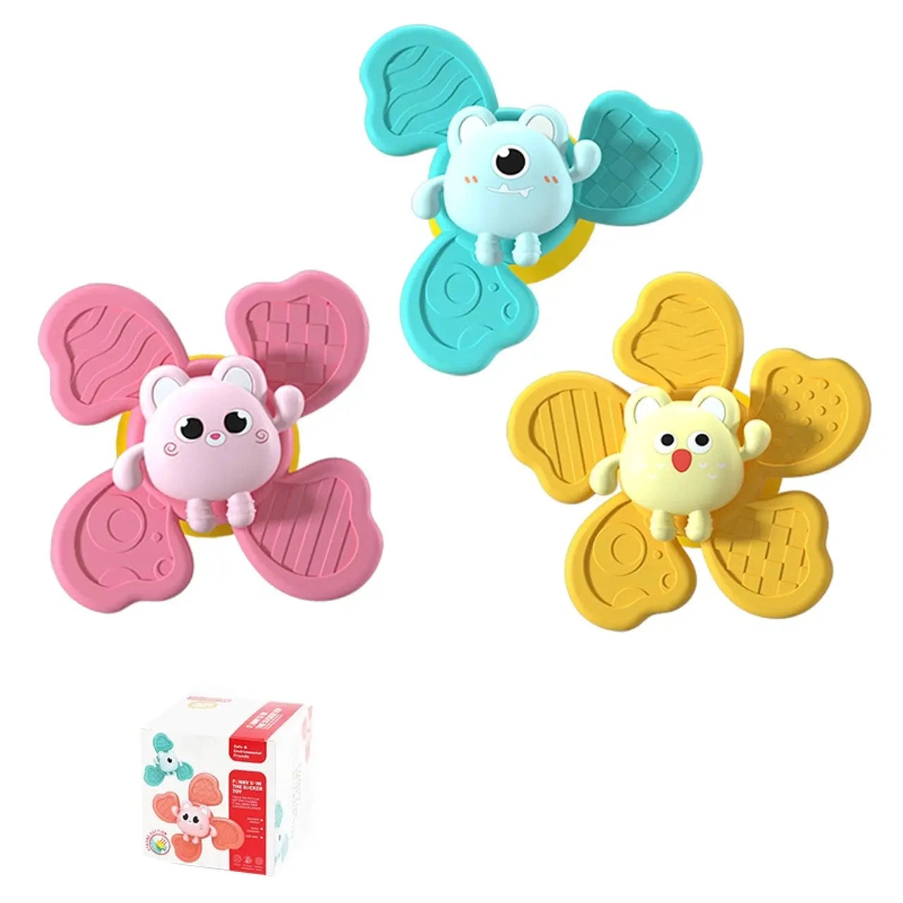 Set 3 Spinner Animalitos