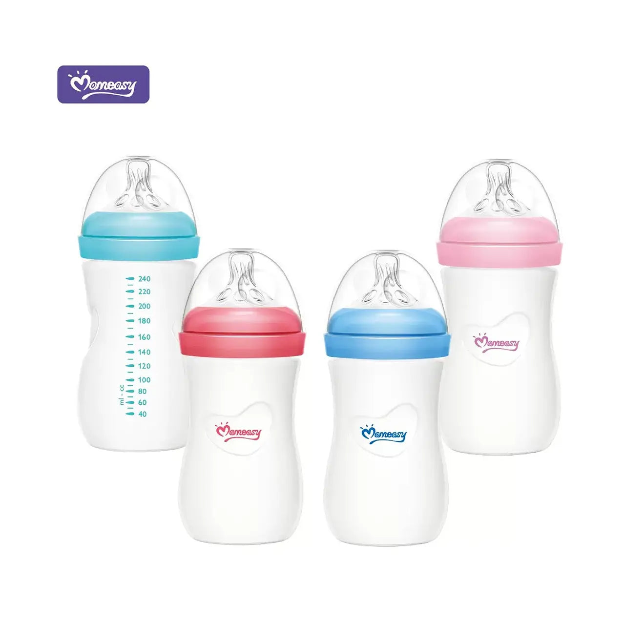 Mamadera Vidrio Anticólicos 240 ml