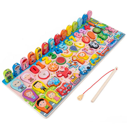 Tablero Madera Oficios y Animales