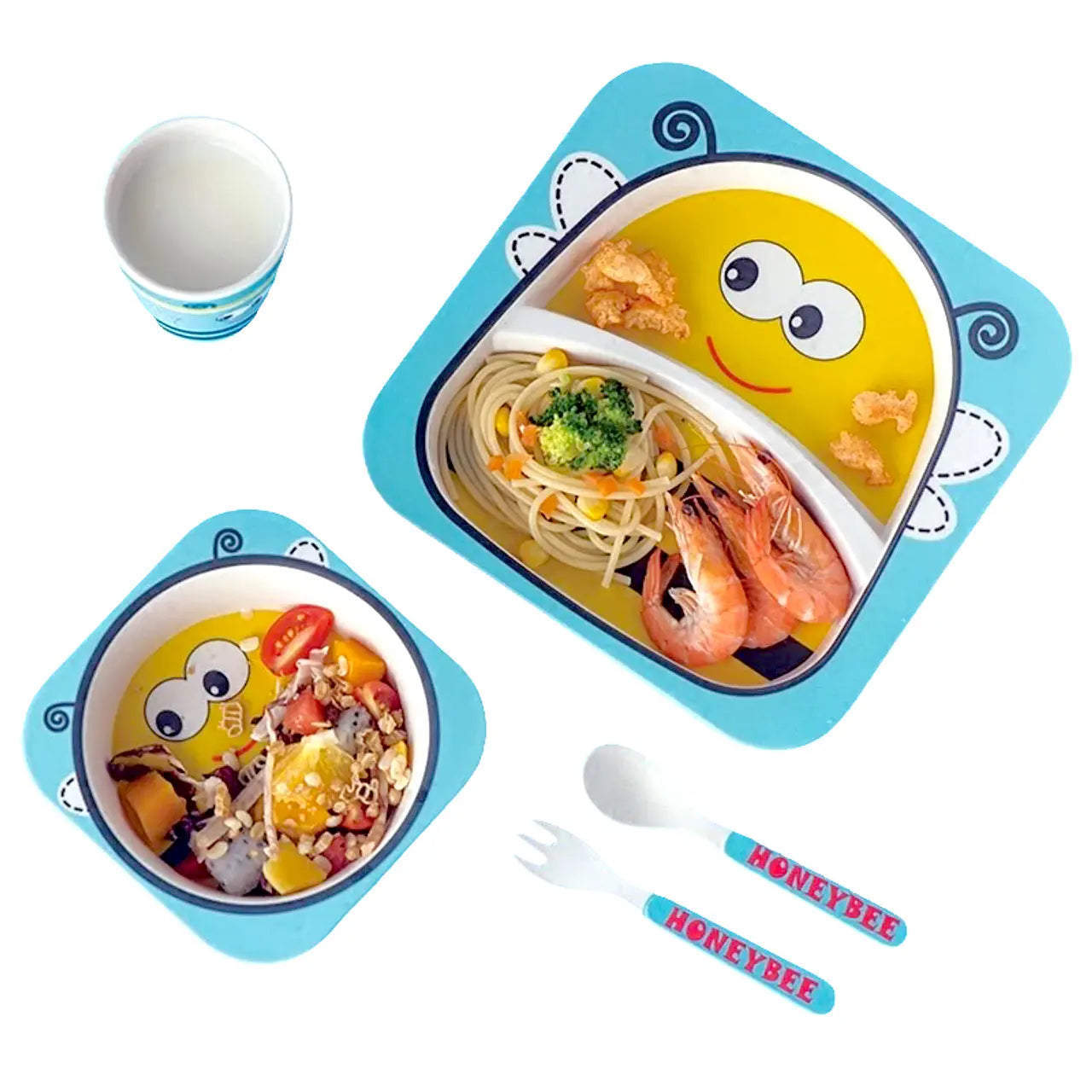 Set Alimentación Bamboo 4 en 1