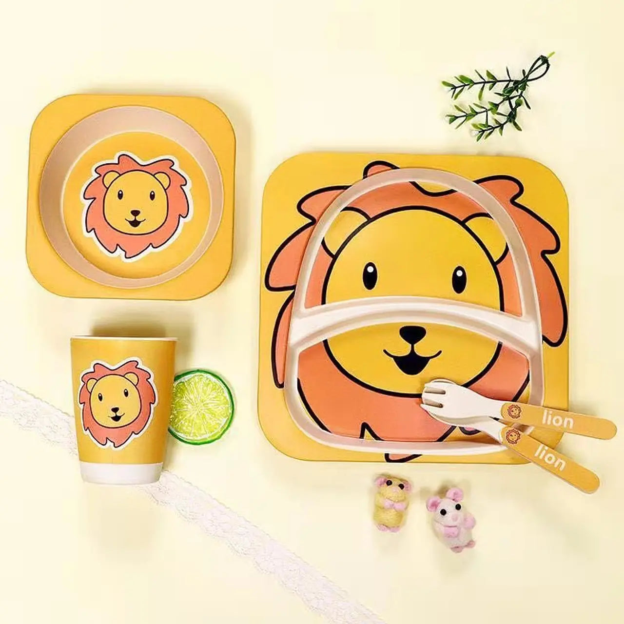 Set Alimentación Bamboo 4 en 1