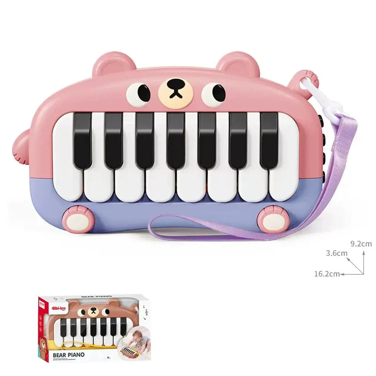 Mini Piano Oso