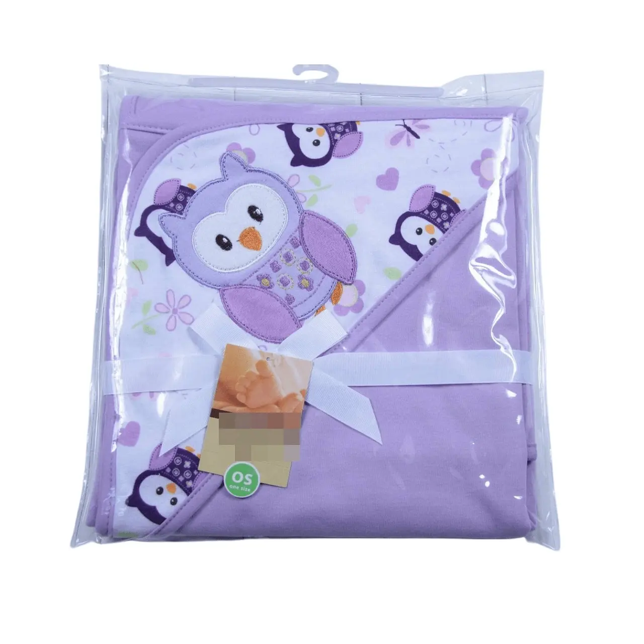 Mantita algodón con capucha