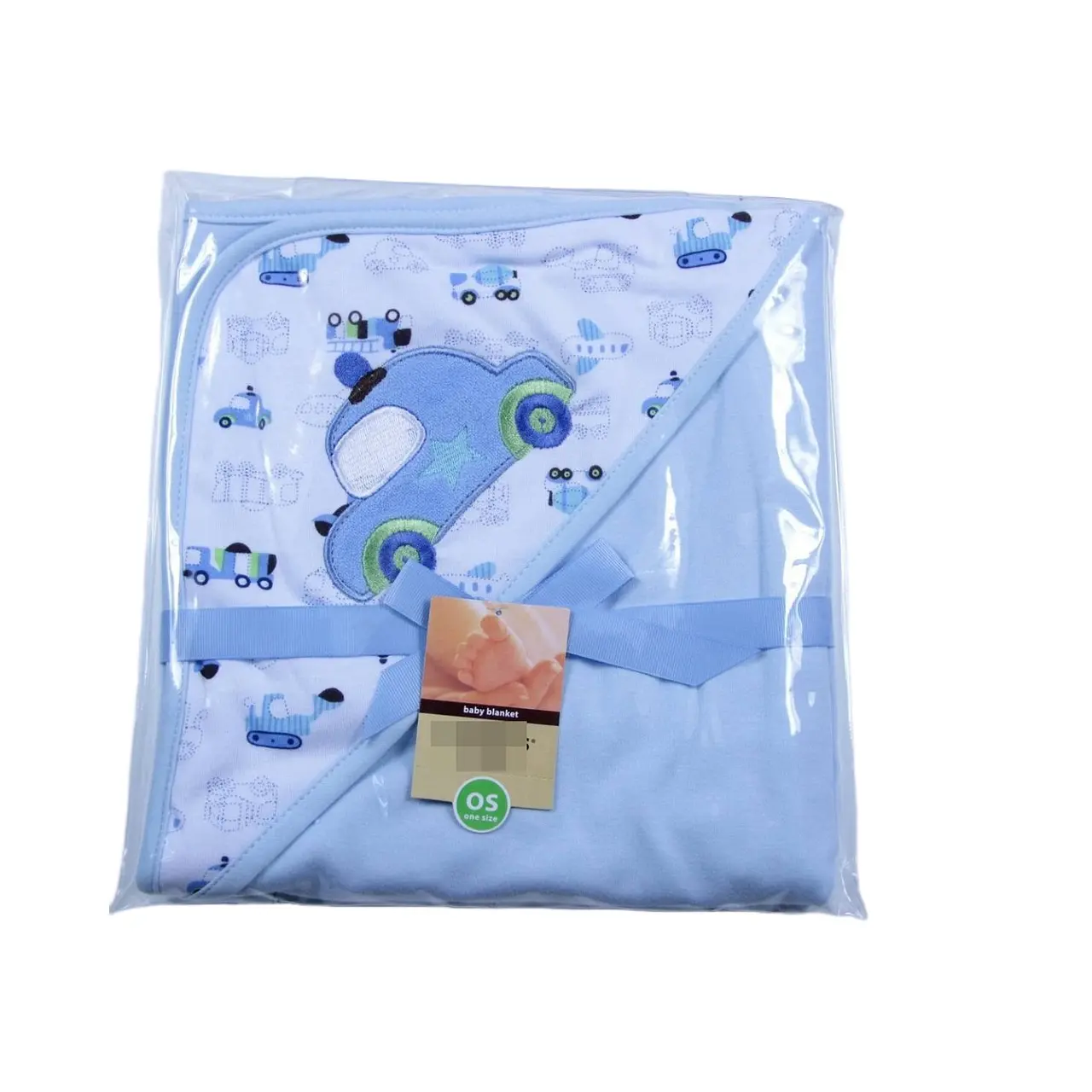 Mantita algodón con capucha