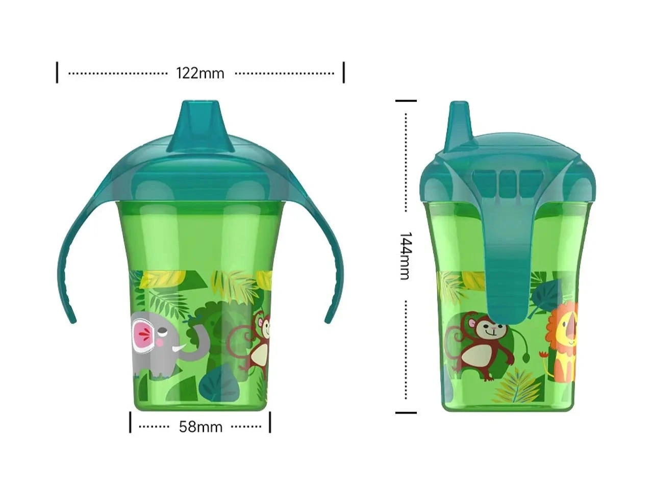 Vaso Plástico con Asas