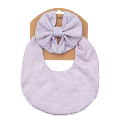 Set babero con cintillo plush (Aleatorio)