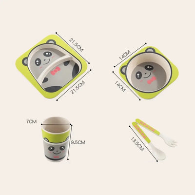 Set Alimentación Bamboo 4 en 1