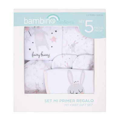 Set regalo Bambino 5 piezas  0 a 3 meses