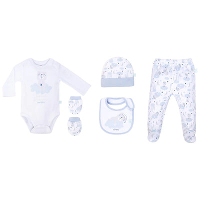 Set regalo Bambino 5 piezas  0 a 3 meses