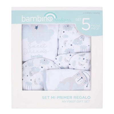 Set regalo Bambino 5 piezas  0 a 3 meses