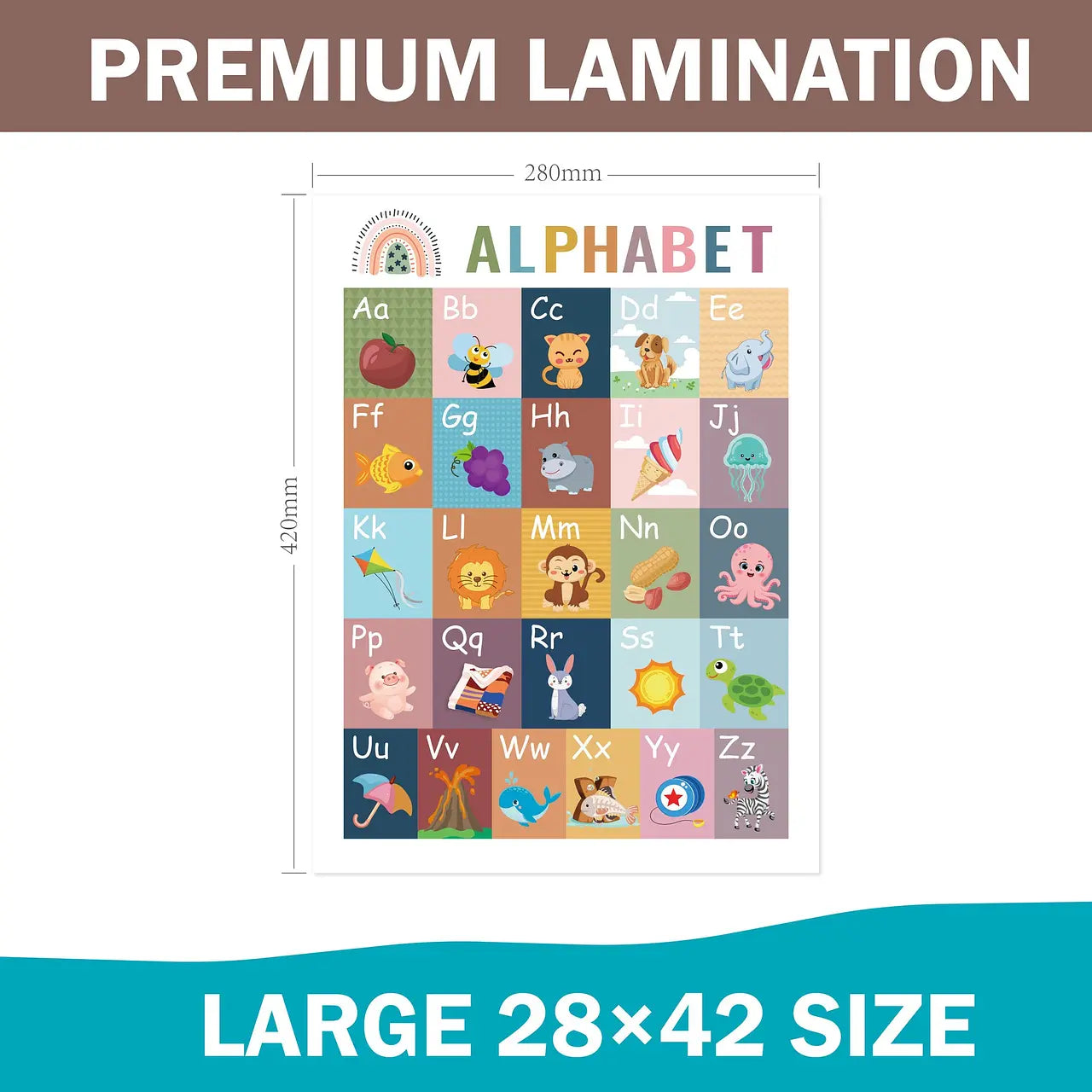 Set 16 Póster de Aprendizaje  Niños