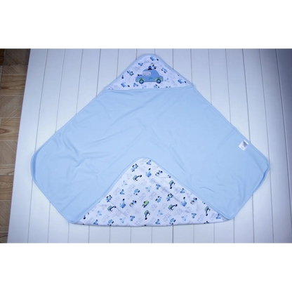 Mantita algodón con capucha